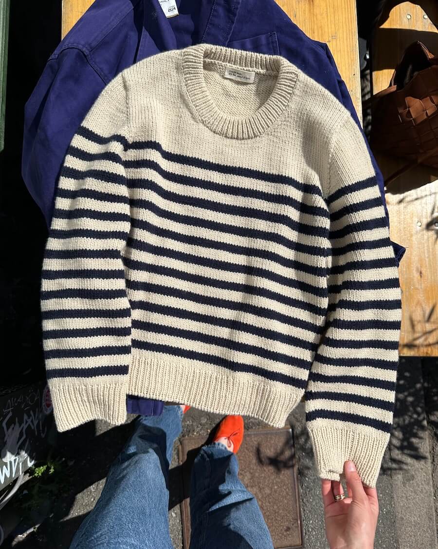 Lyon Sweater PetiteKnit - Strikkekit Mohair