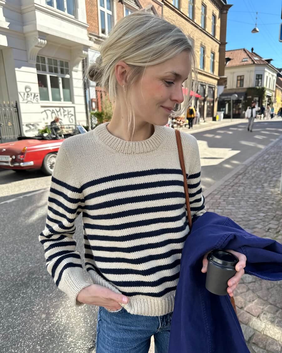 Lyon Sweater PetiteKnit - Strikkekit Mohair