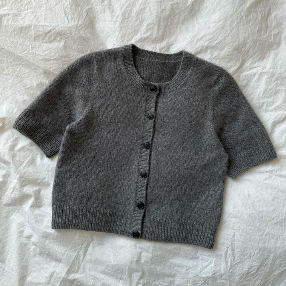 Maggie Cardigan PetiteKnit - Strikkekit Cashmere