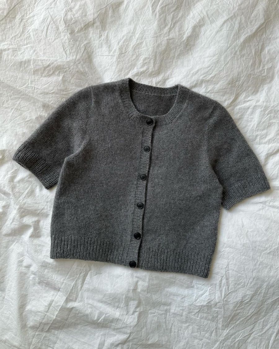 Maggie Cardigan PetiteKnit - Strikkekit Lammeuld