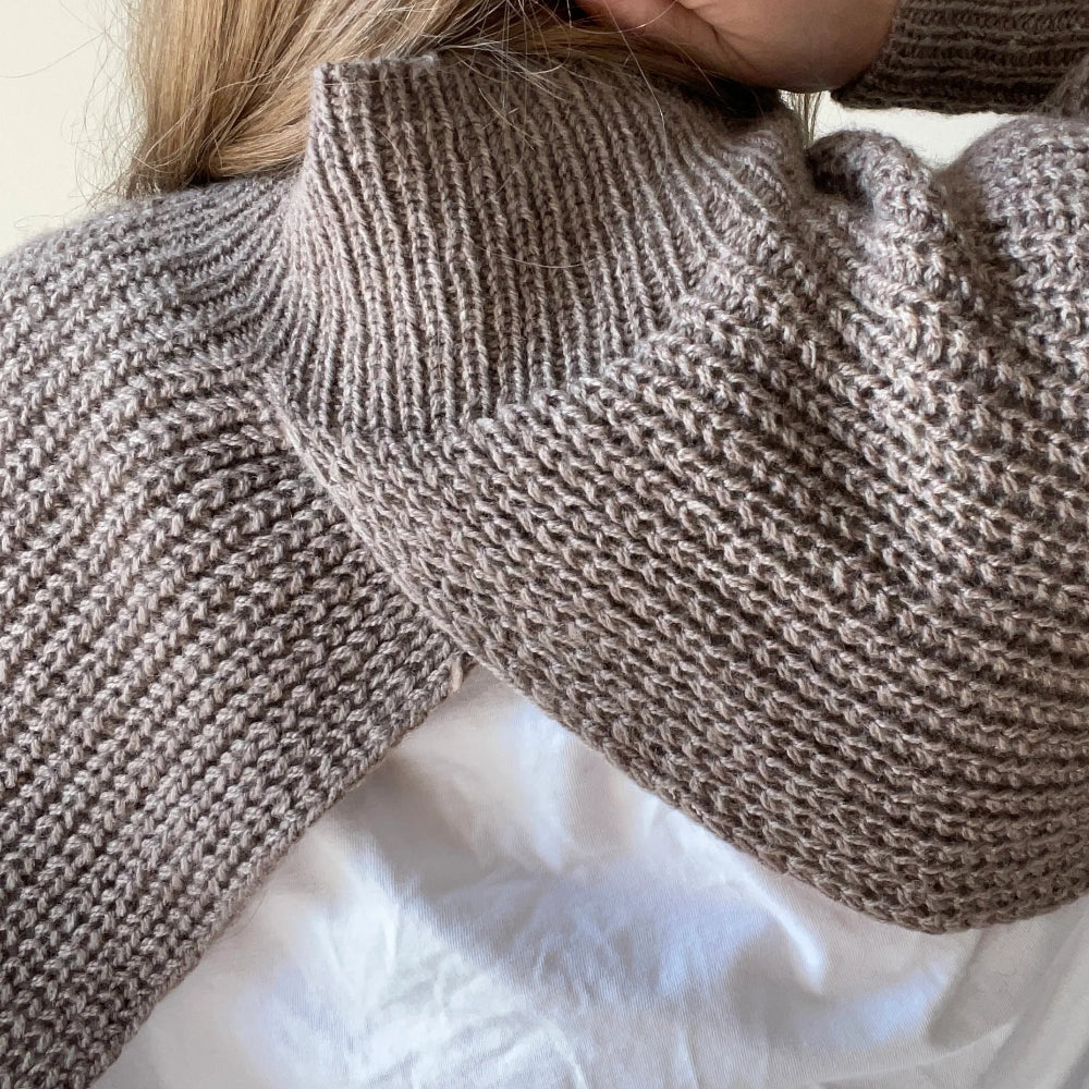 Narae Cropped Sweater AEGYOKNIT - Garnkit (uden opskrift) Cashmere