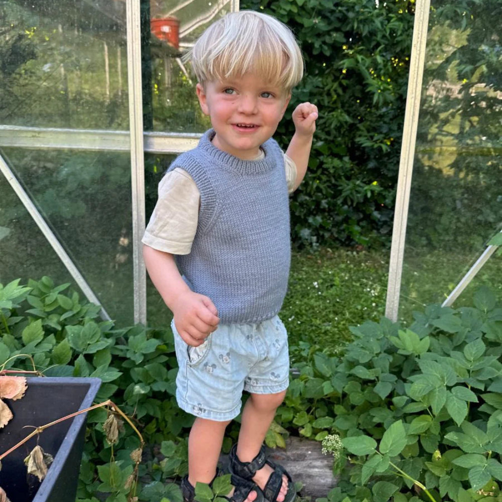 Novice Slipover Junior PetiteKnit - Strikkekit