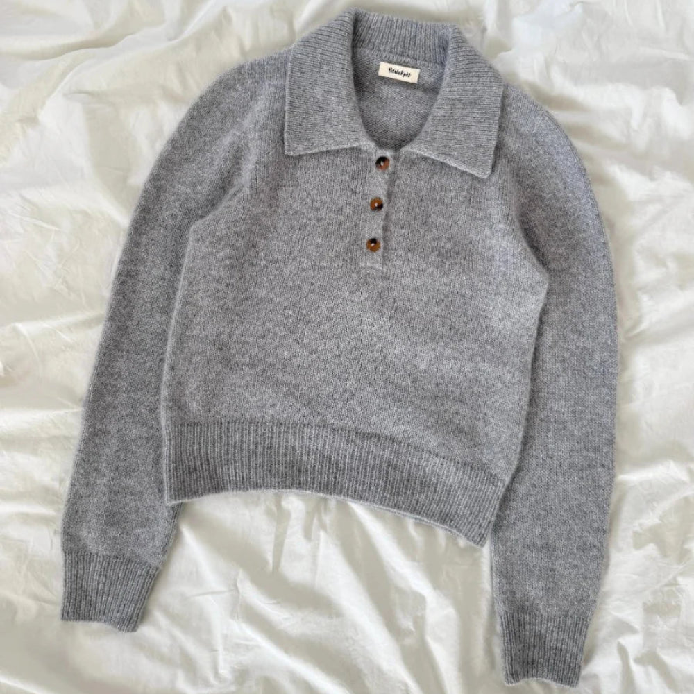 Petra Polo PetiteKnit - Strikkekit Cashmere