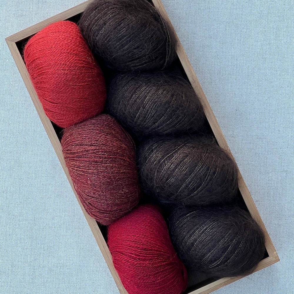 SIRI tørklæde - favoritter - Strikkekit