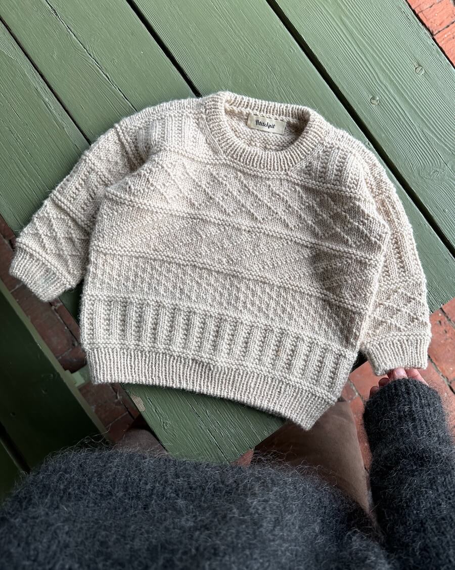 Storm Sweater Junior PetiteKnit - Strikkekit