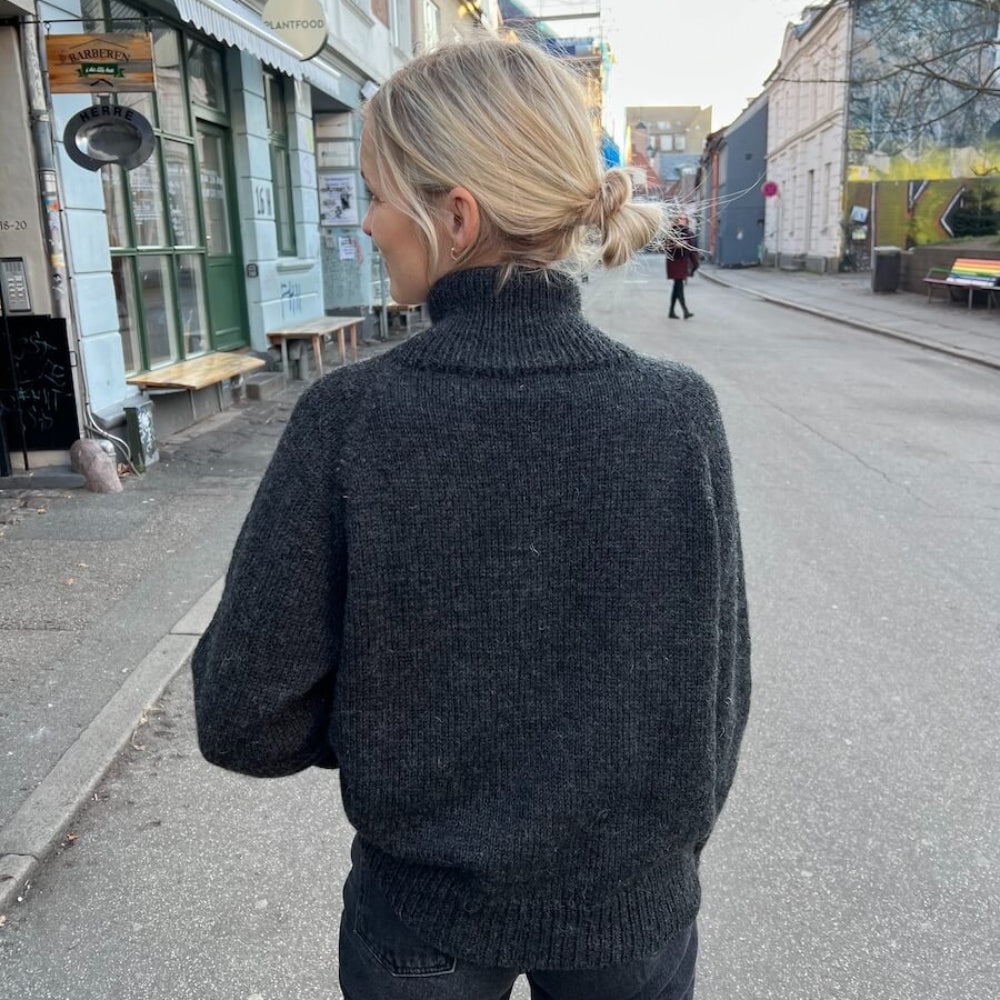 Zipper Sweater light - Strikkekit - PetiteKnit