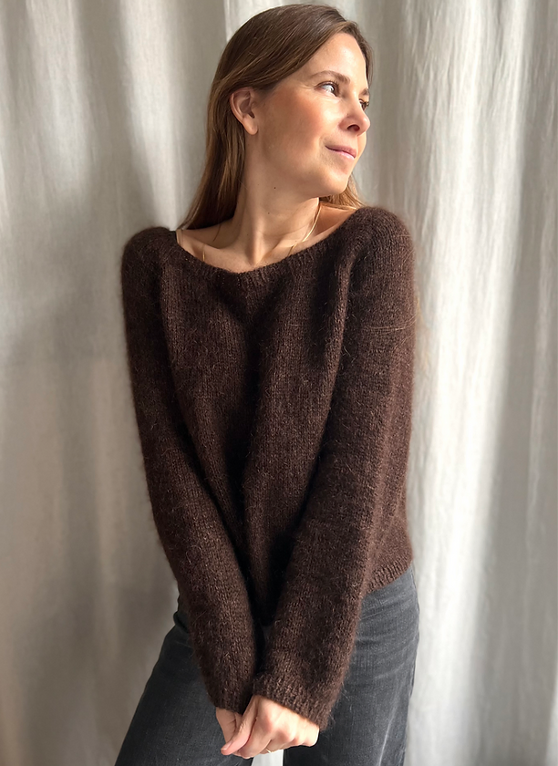 Capulus Sweater Refined Knitwear - strikkekit lammeuld