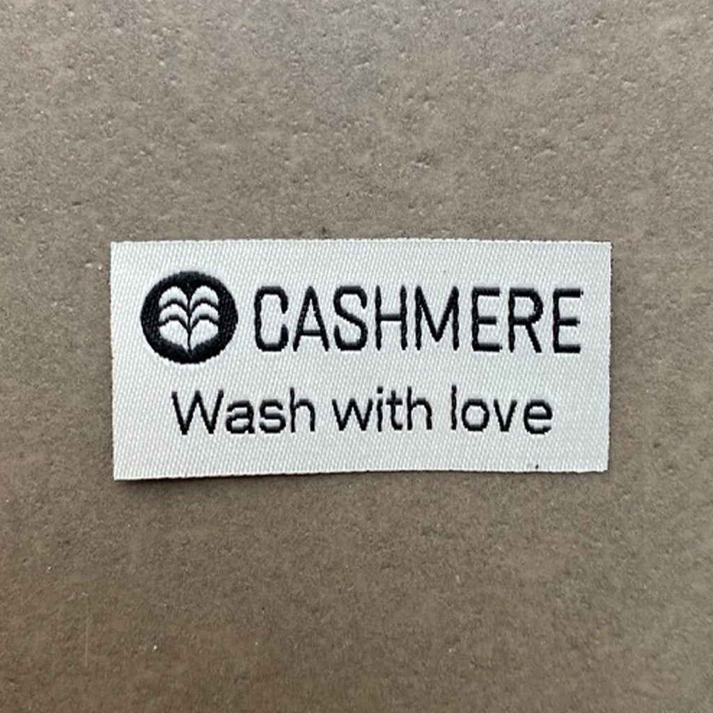 Tekstil mærke - Cashmere wash with love