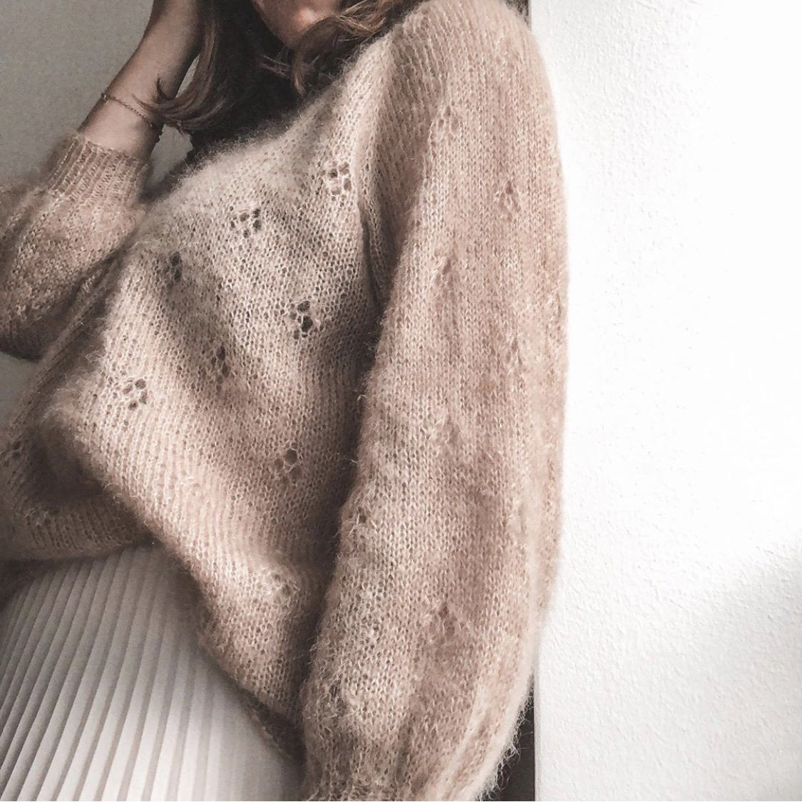 Fortune Sweater PetiteKnit - Strikkekit Silkmohair