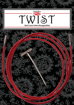 Garna twist lace rød wire