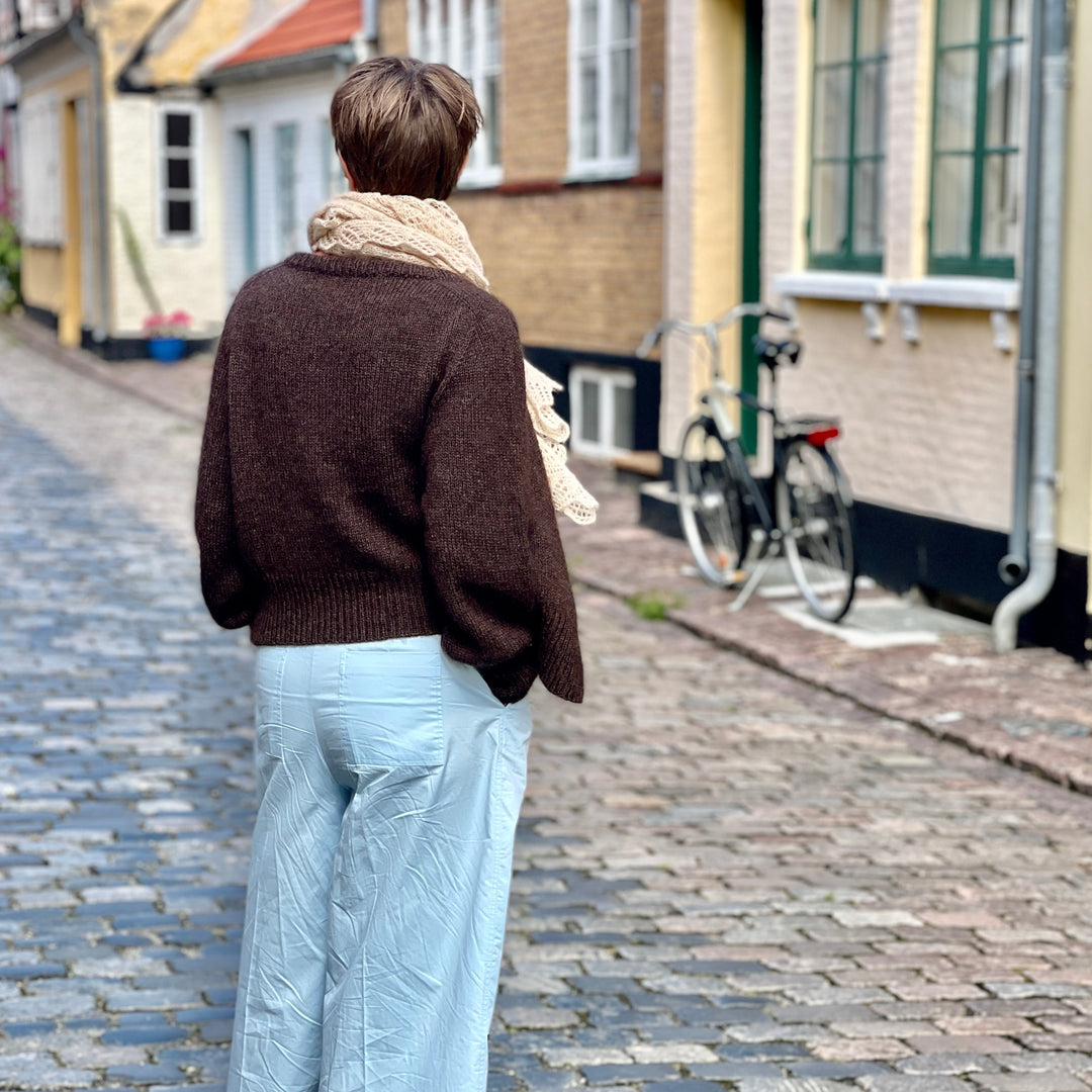 Johanne Cardigan Strikkekit - Knitting for Olive