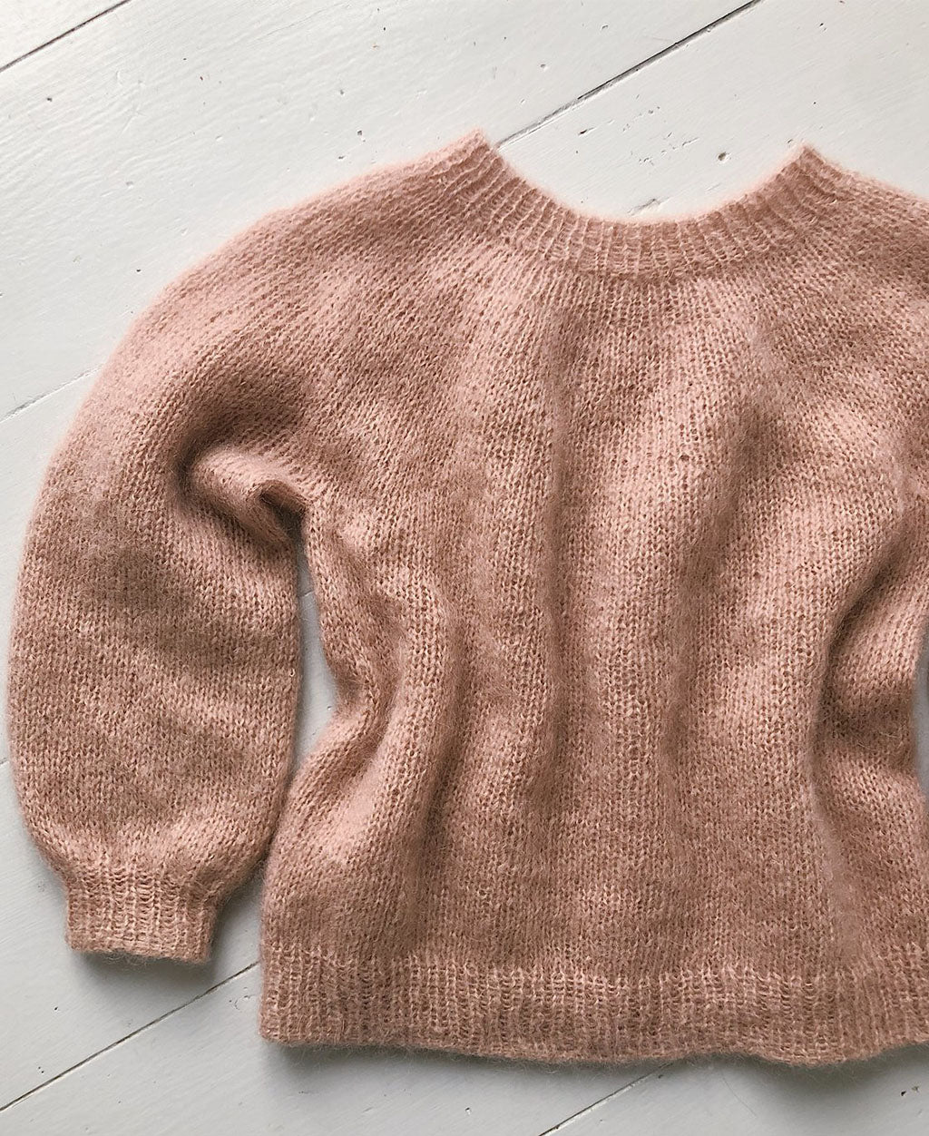 Novice Sweater Junior - Mohair Edition PetiteKnit - Strikkekit