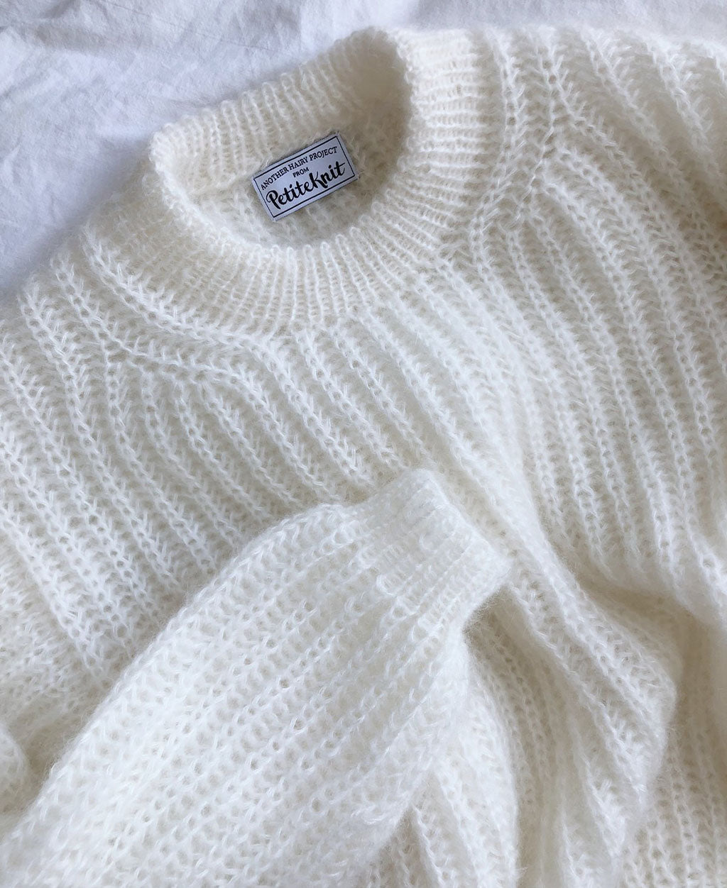 September Sweater PetiteKnit Mohair - Strikkekit