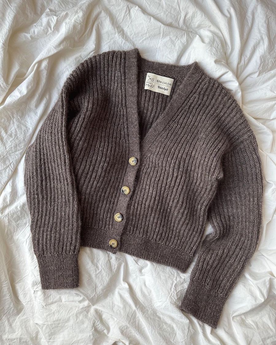 Agnete Cardigan PetiteKnit - Strikkekit