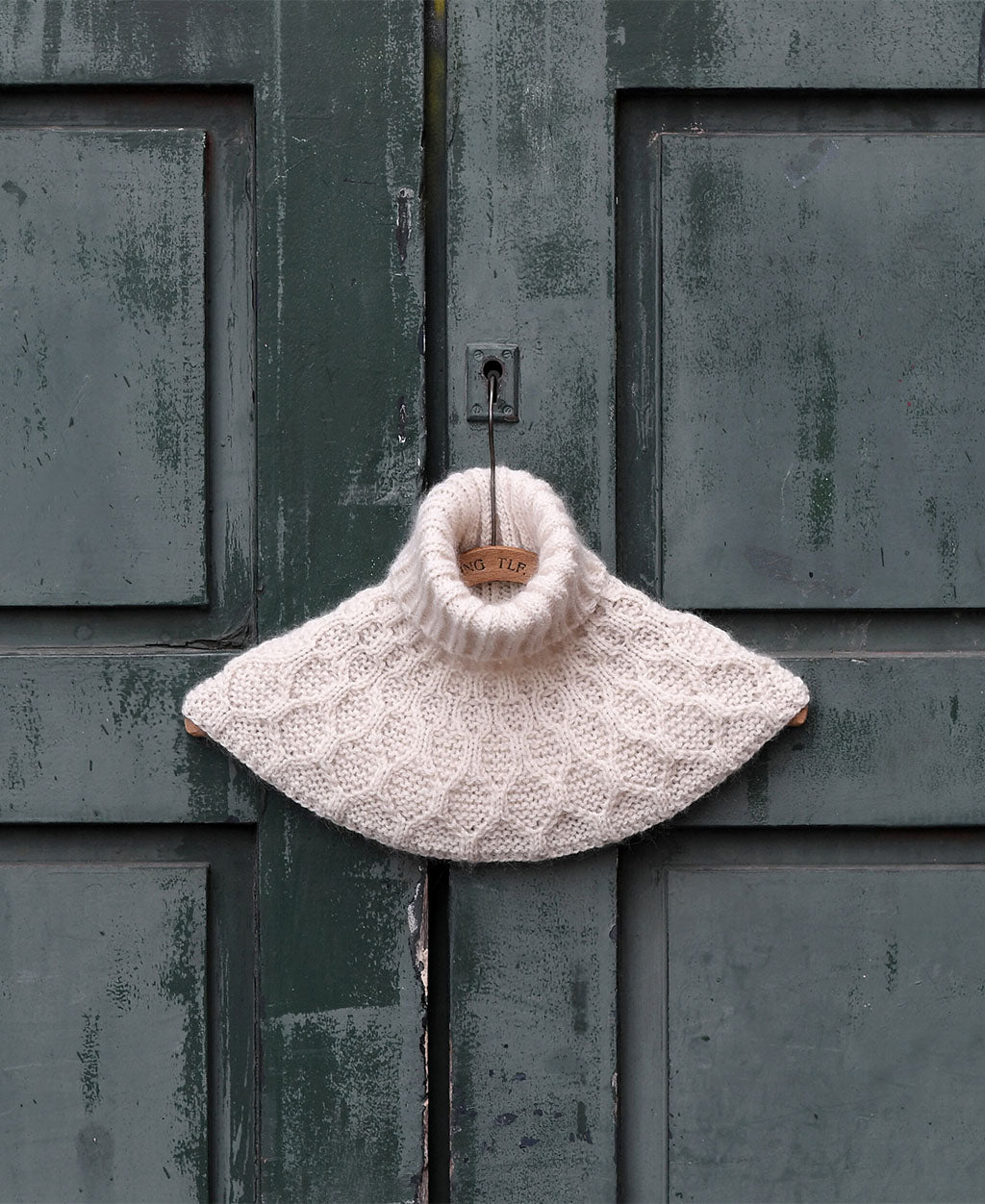 Cable Cowl Anne Ventzel - Strikkekit Cashmere