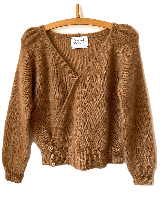 Casia Crossover Refined Knitwear - strikkekit mohair