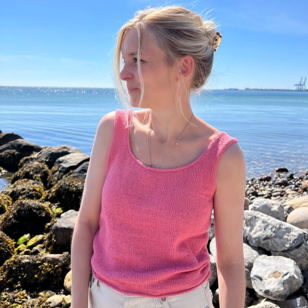 June top light PetiteKnit - Strikkekit Cashmere