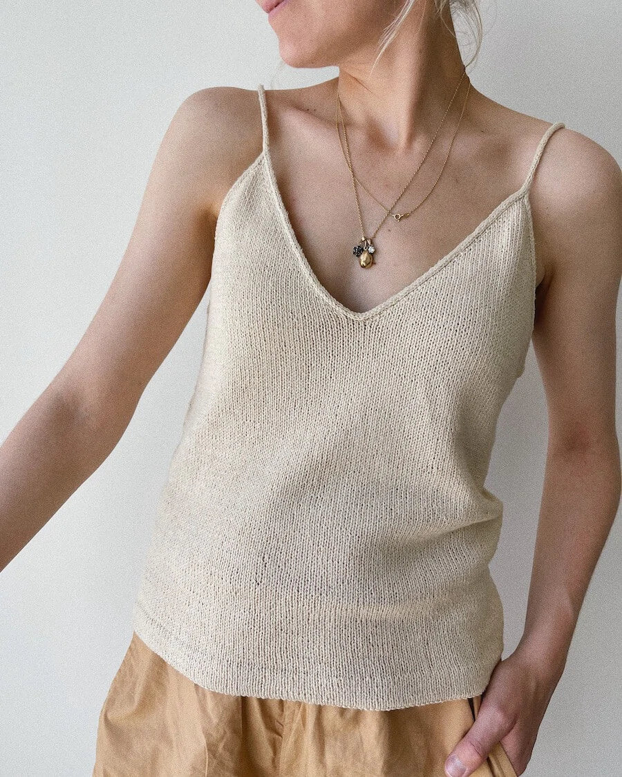 Kumulus Top PetiteKnit - Strikkekit Edda Cashmere