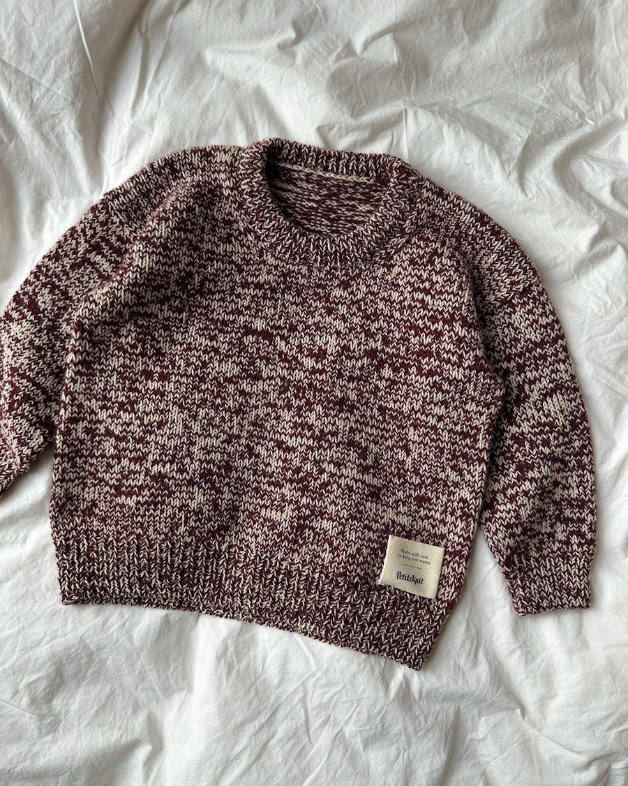 Melange Sweater Junior PetiteKnit - Strikkekit