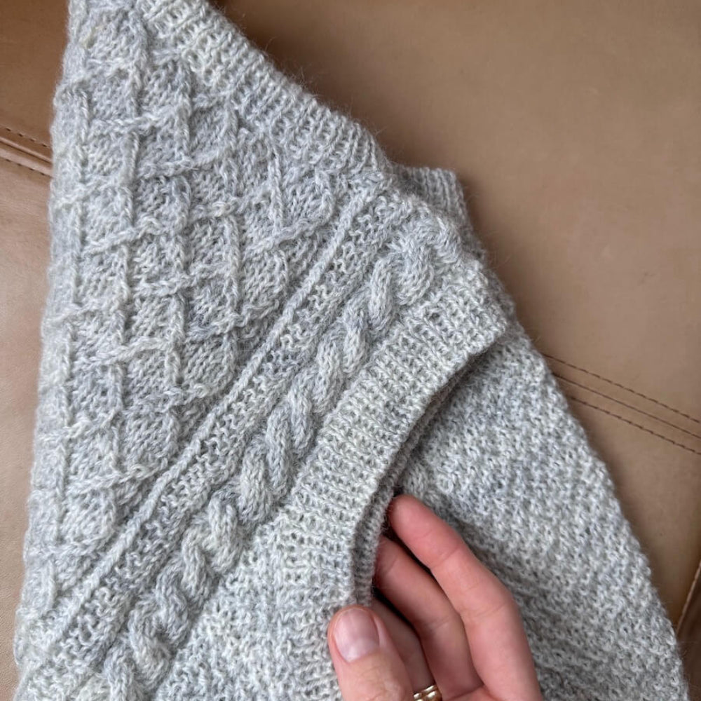 Moby Slipover Mini PetiteKnit - Strikkekit Nobilis