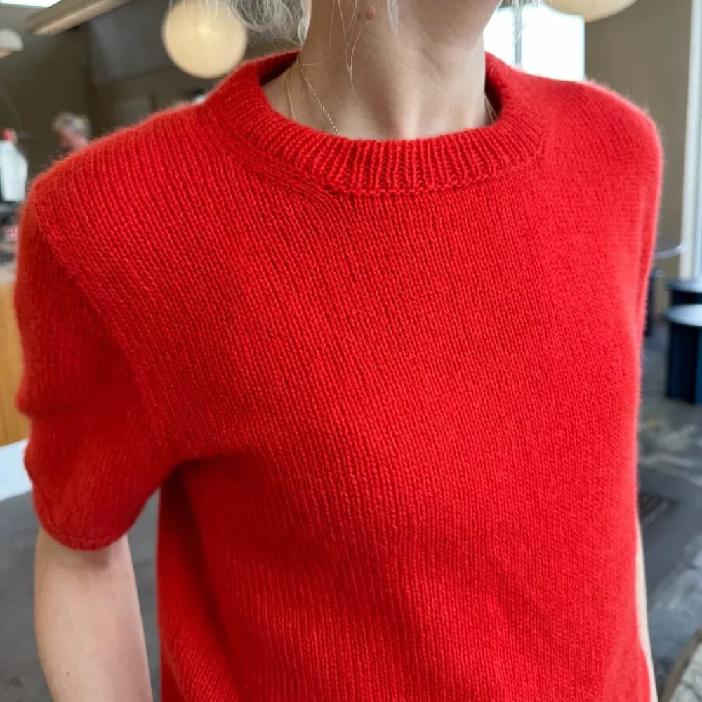 Poppy Tee PetiteKnit - Strikkekit mohair