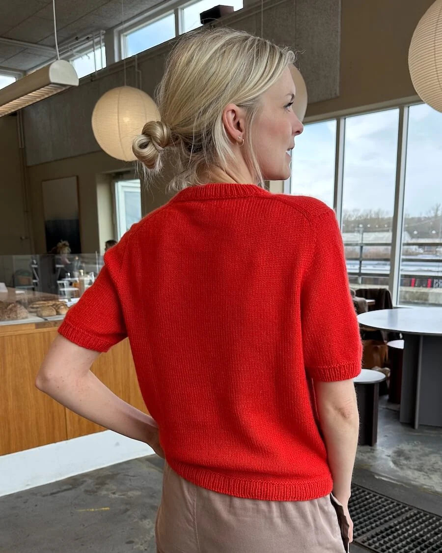 Poppy Tee PetiteKnit - Strikkekit mohair